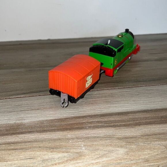 Thomas the Train Track Master Percy Fisher Price Motorized Engine Toy - Picture 4 of 5